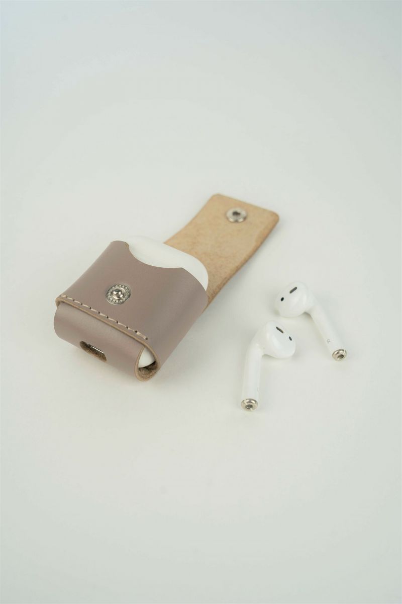 Чехол для Apple AirPods капучино