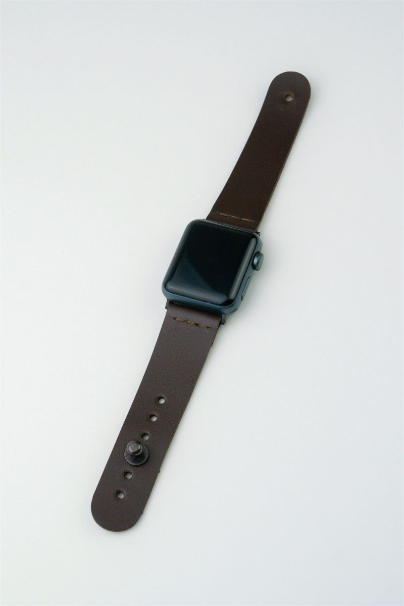 Ремешок для Apple Watch темно коричневый